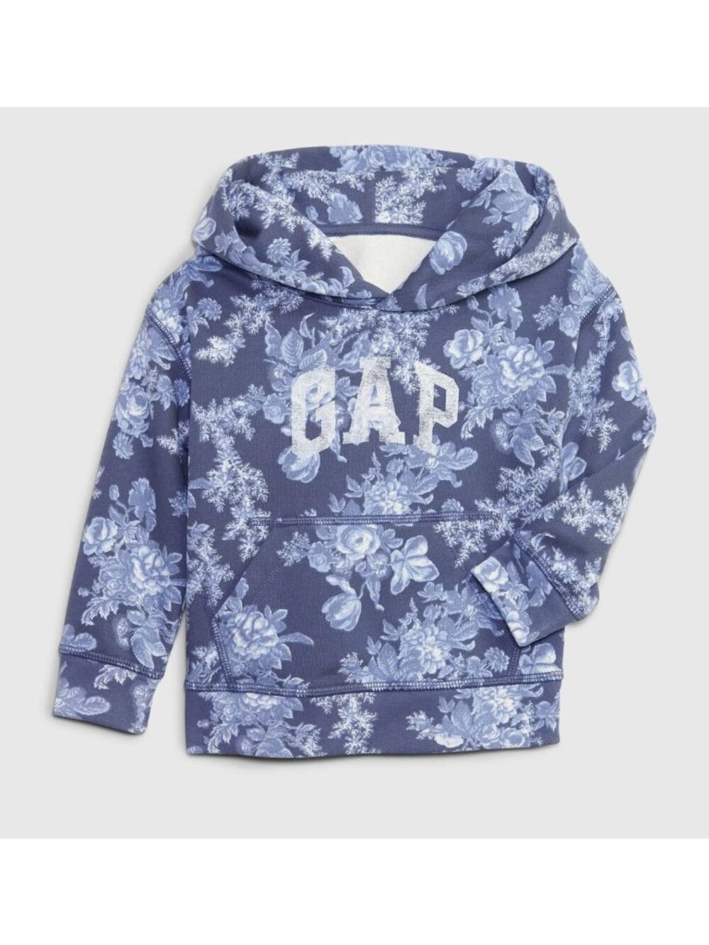 GAP x LoveShackFancy Blue Floral Hoodie Sweatshirt Size 2 Years NEW